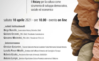 Forum distrettuale “OPEN CULTURE”, sabato 10 aprile 2021