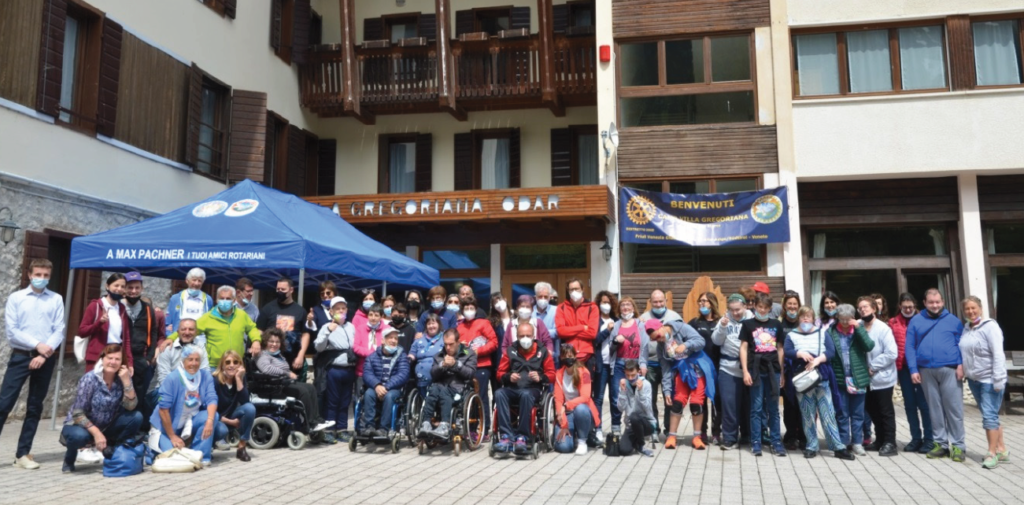 Villa Gregoriana con il Rotary Club Belluno