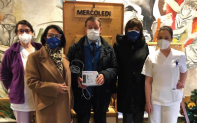 Il Rotary dona concentratori d’ossigeno e pulsossimetri allarmati alle Case di Riposo della provincia