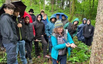 La storia e la vita degli alberi? Al “Della Lucia” s’impara grazie alle lezioni con Rebecca Franklin